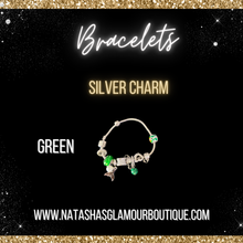 Load image into Gallery viewer, Silver Charm Bracelets
