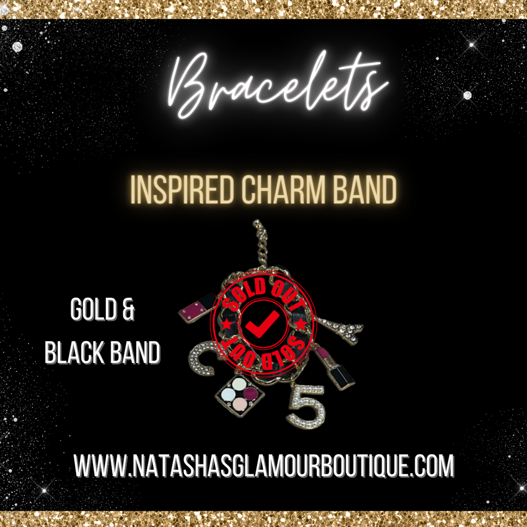 Inspired Charm Band Bracelets