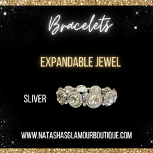 Load image into Gallery viewer, Expandable Jewel Bracelets
