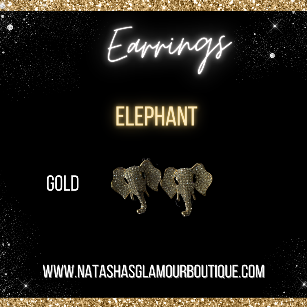 Elephant Earring