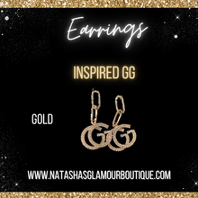 Load image into Gallery viewer, Inspired GG Earrings
