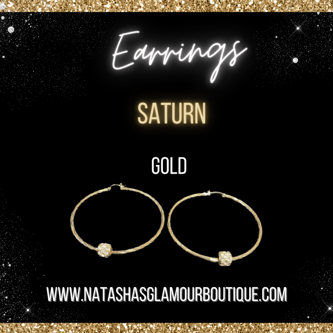 Saturn Earrings