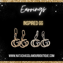 Load image into Gallery viewer, Inspired GG Earrings
