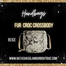 Load image into Gallery viewer, Fur Croc Crossbody
