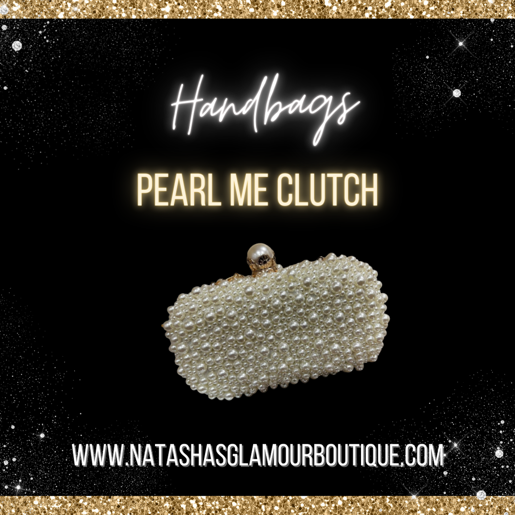 Pearl Me Clutch