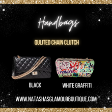 Load image into Gallery viewer, Quilted Chain Clutch
