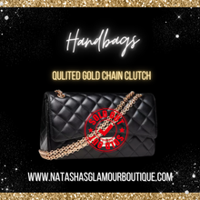 Load image into Gallery viewer, Quilted Chain Clutch
