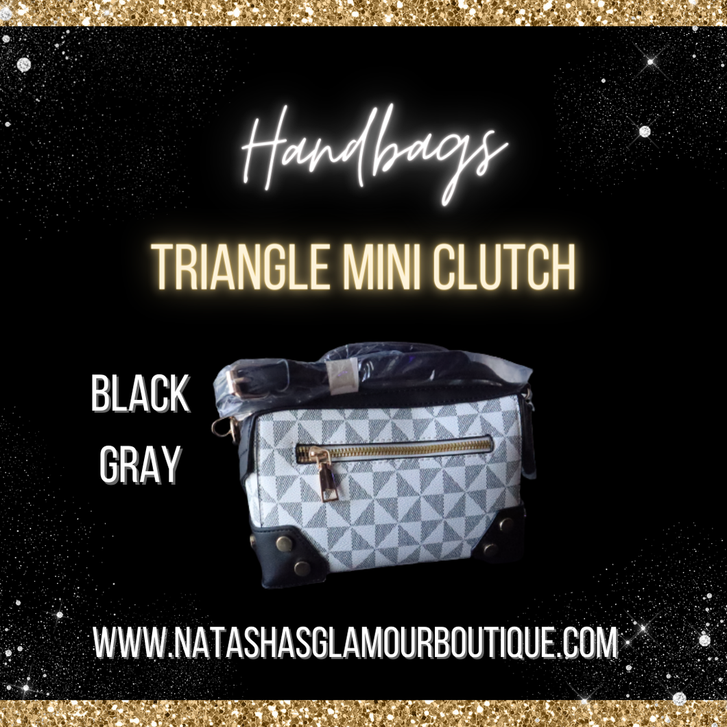 Triangle Mini Clutch