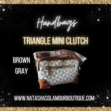 Load image into Gallery viewer, Triangle Mini Clutch
