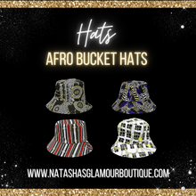 Load image into Gallery viewer, Afro Bucket Hats
