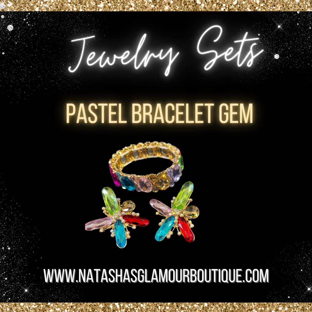 Pastel Bracelet Gem Set