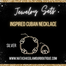 Load image into Gallery viewer, Inspired Cuban Necklace Set
