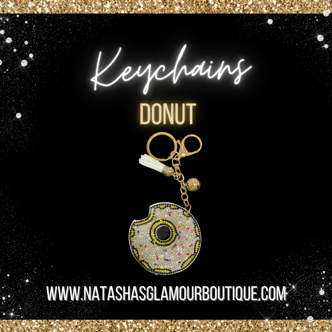 Donut Keychain