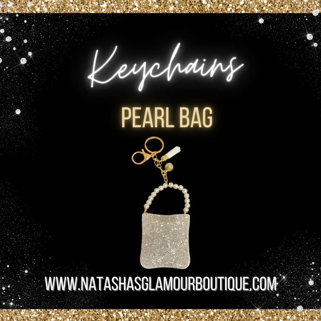 Pearl Bag Keychains