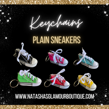 Load image into Gallery viewer, Plain Sneaker Keychains
