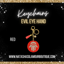 Load image into Gallery viewer, Evil Eye Hand Keychains
