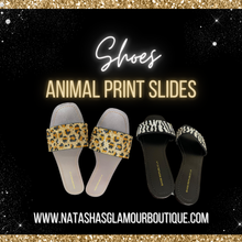 Load image into Gallery viewer, Animal Print Slides
